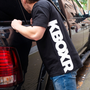 Tshirt met zijkant logo KBOXR