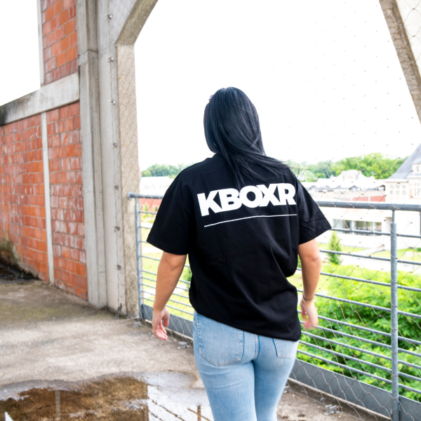 KBOXR Tshirt Logo Stripe